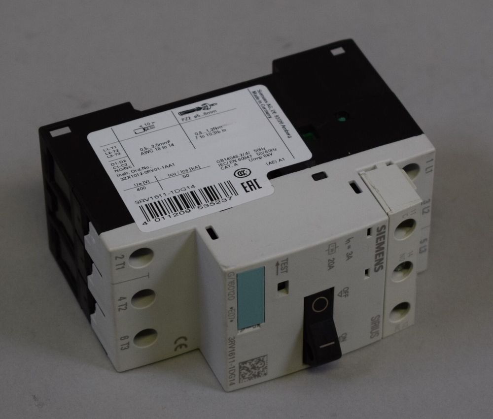 SIEMENS 3RV1021-0HA10 SIEMENS 3RV1021-0HA10