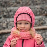 Куртка Softshell демисезонная "Яркий коралл"