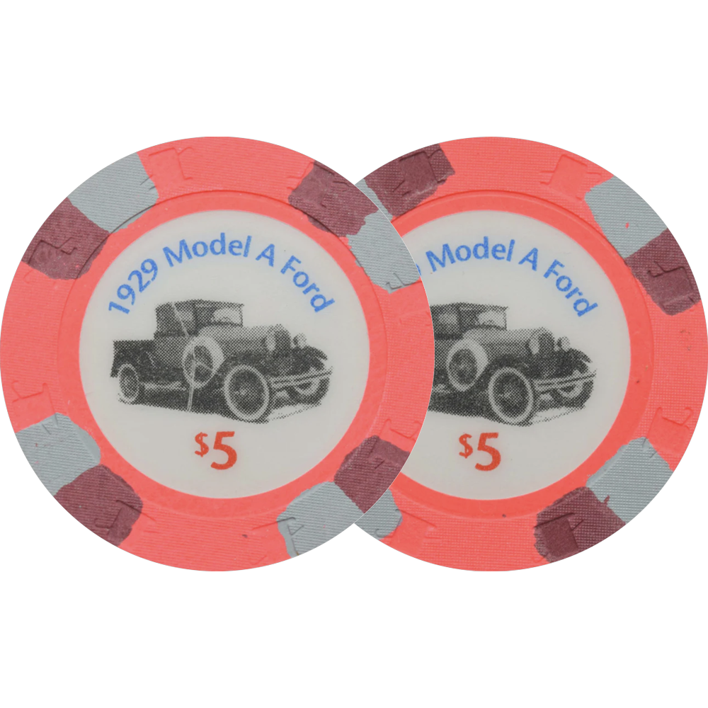 Paulson Vintage Cars $5 Chip