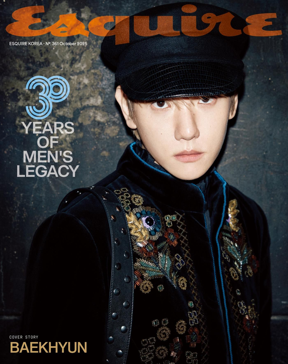 публикация esquire - 2025.10 BAEKHYUN B Type