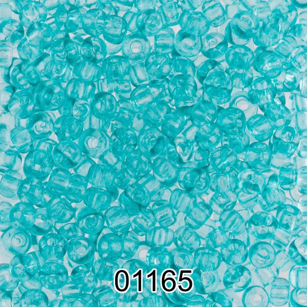 Бисер Preciosa 10/0 (2.3 мм), 500 г, 01165 (Ф339) голубой
