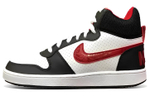 Nike Court Borough Mid "Black Red"