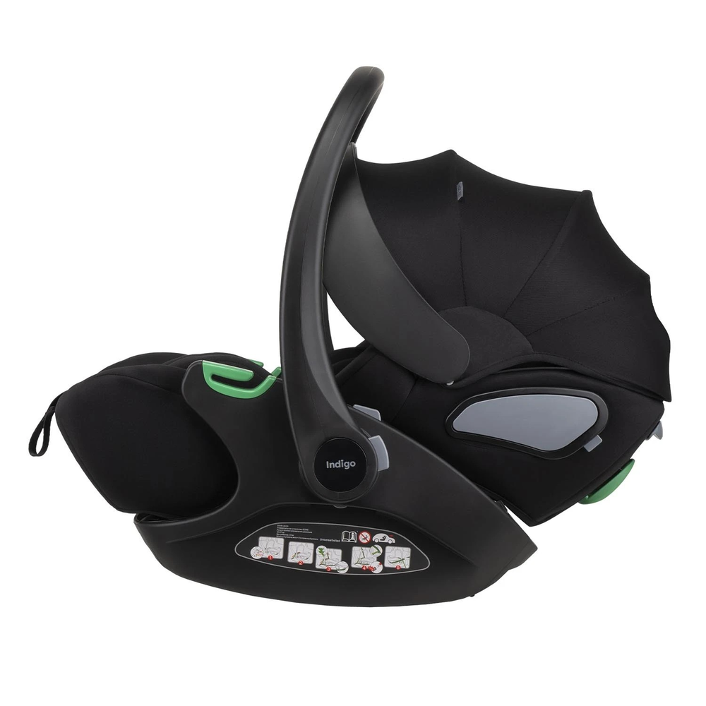 Автокресло Indigo TECHNO ISOFIX I-SIZE c базой 0+ (40-87см)