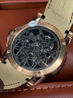 Часы Roger Dubuis Excalibur Skeleton Double Flying Tourbillon RDDBEX0395