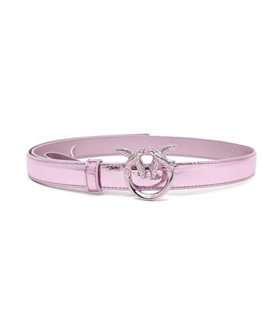 Кожаный ремень LOVE BERRY Pinko - розовый(100143 A1JD)