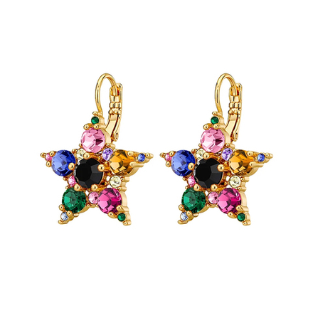Серьги Dyrberg Kern LIBRA SG RAINBOW 450015