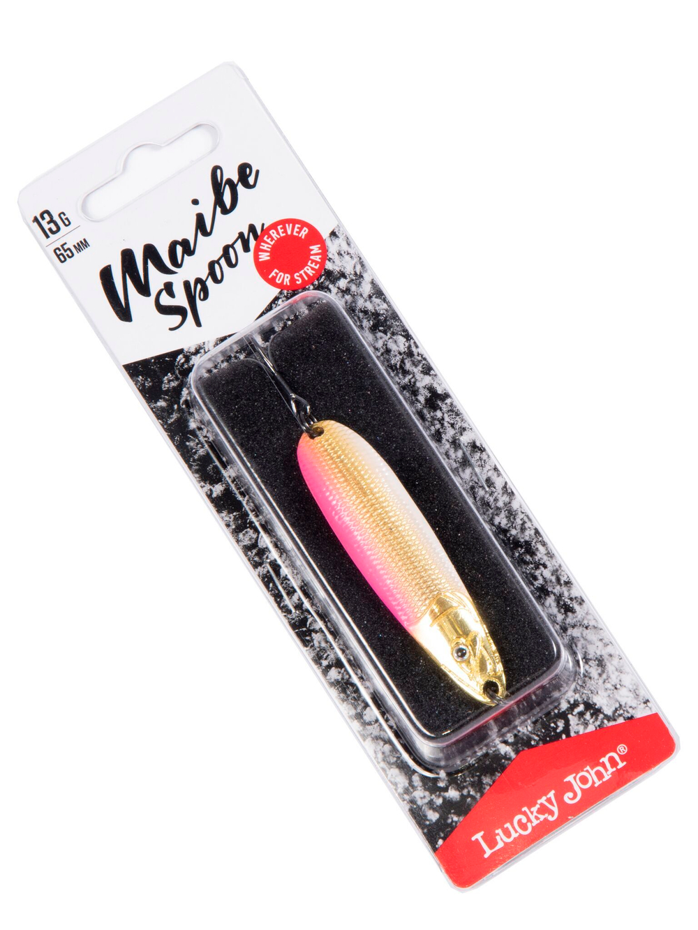 Блесна Lucky John Maibe Spoon 65 мм, 13 г, цвет 008