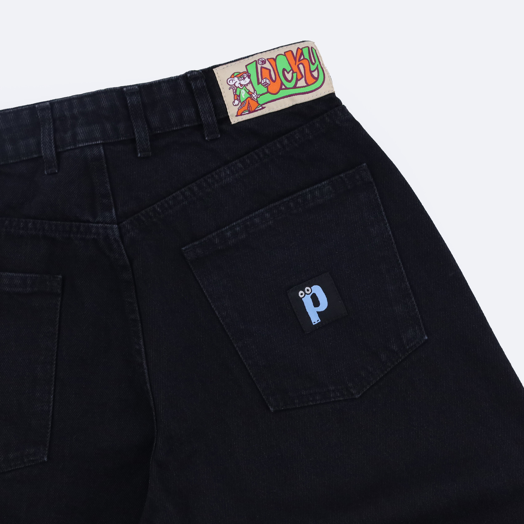 Джинсы Postaments Lucky (black) артикул: - купить в магазине Дайс