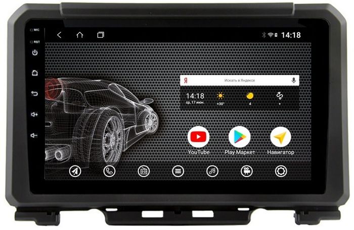 Магнитола для Suzuki Jimny 2019+ - AK405R9-MTK Android 10