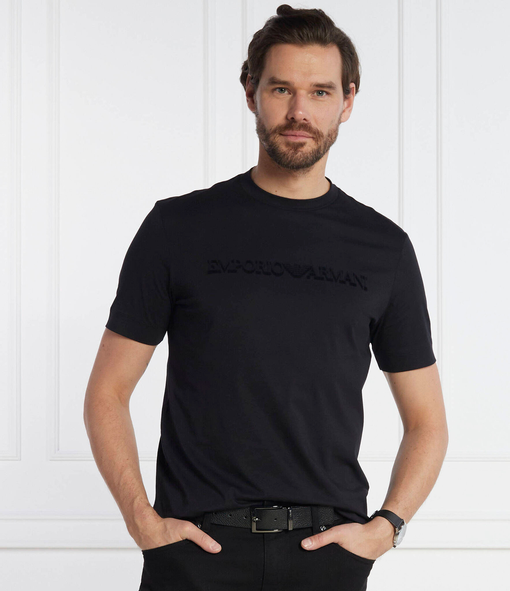 Футболка Emporio Armani - черный(6R1TB4 1JPZZ)
