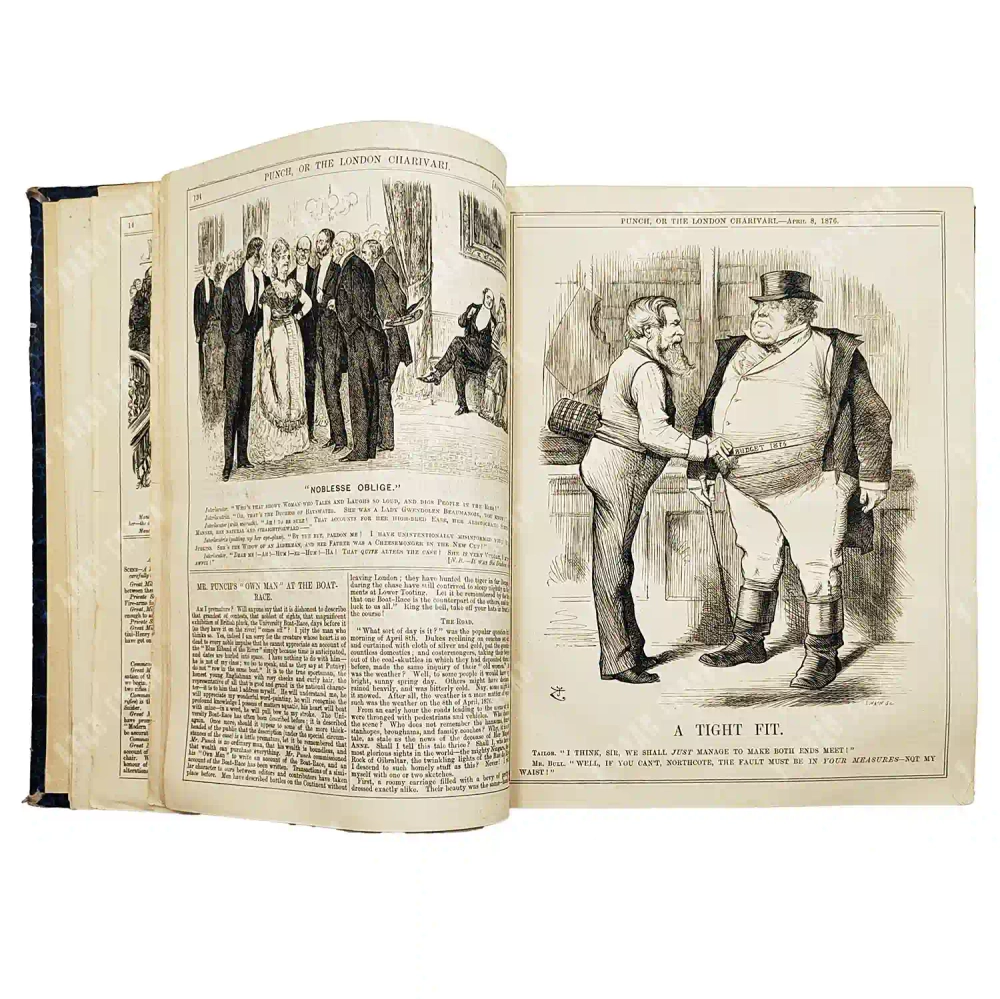 Журнал «Punch, or the London Charivari». Том LXX (70). Лондон, 1876.