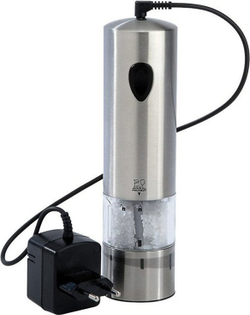 ELIS RECHARGEABLE - Мельница для соли электрическая 20 см нерж.сталь (salt mill)