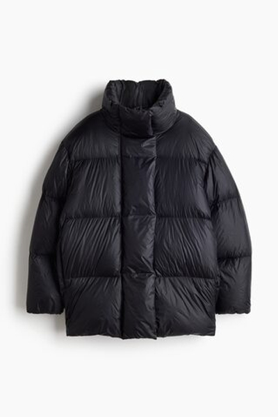 Объёмный пуховик оверсайз - H&M