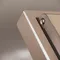 Накладка для розетки с заземлением, защитными шторками и крышкой Voltum S70 Metal Платина VLSM000810