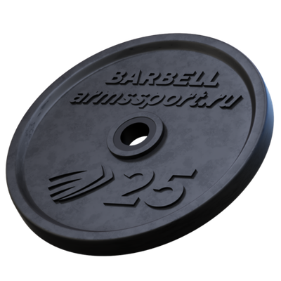 Диск Олимпийский ARMSsport 25 кг Barbell ЕВРО-КЛАССИК
