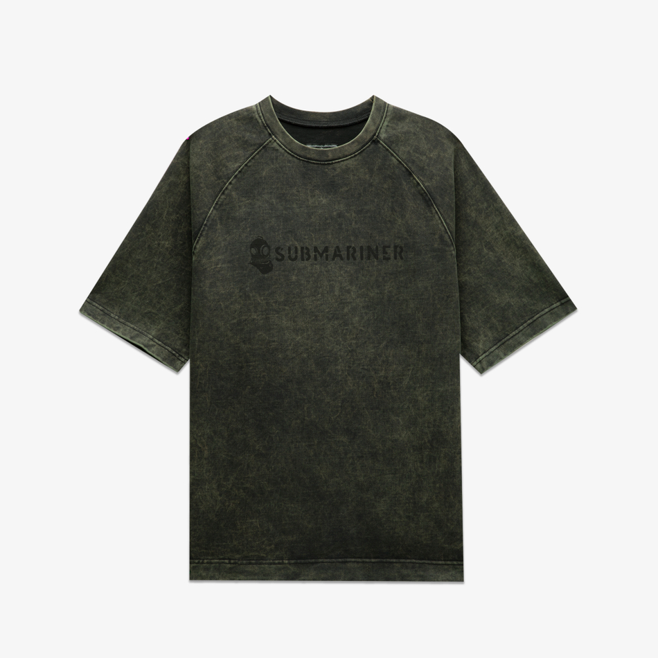 Rusty TSHRT Basic logo Green