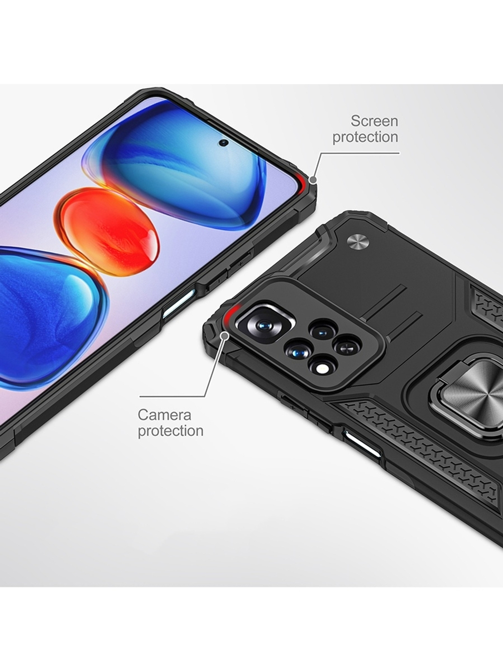 Противоударный чехол Legion Case для Xiaomi Redmi Note 11 Pro+ 5G (global)