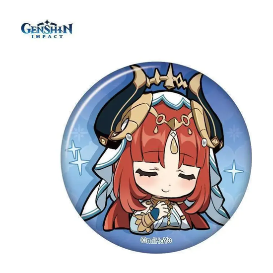 Значок Genshin Impact Chibi Expressions Nilou — повтор основного фото