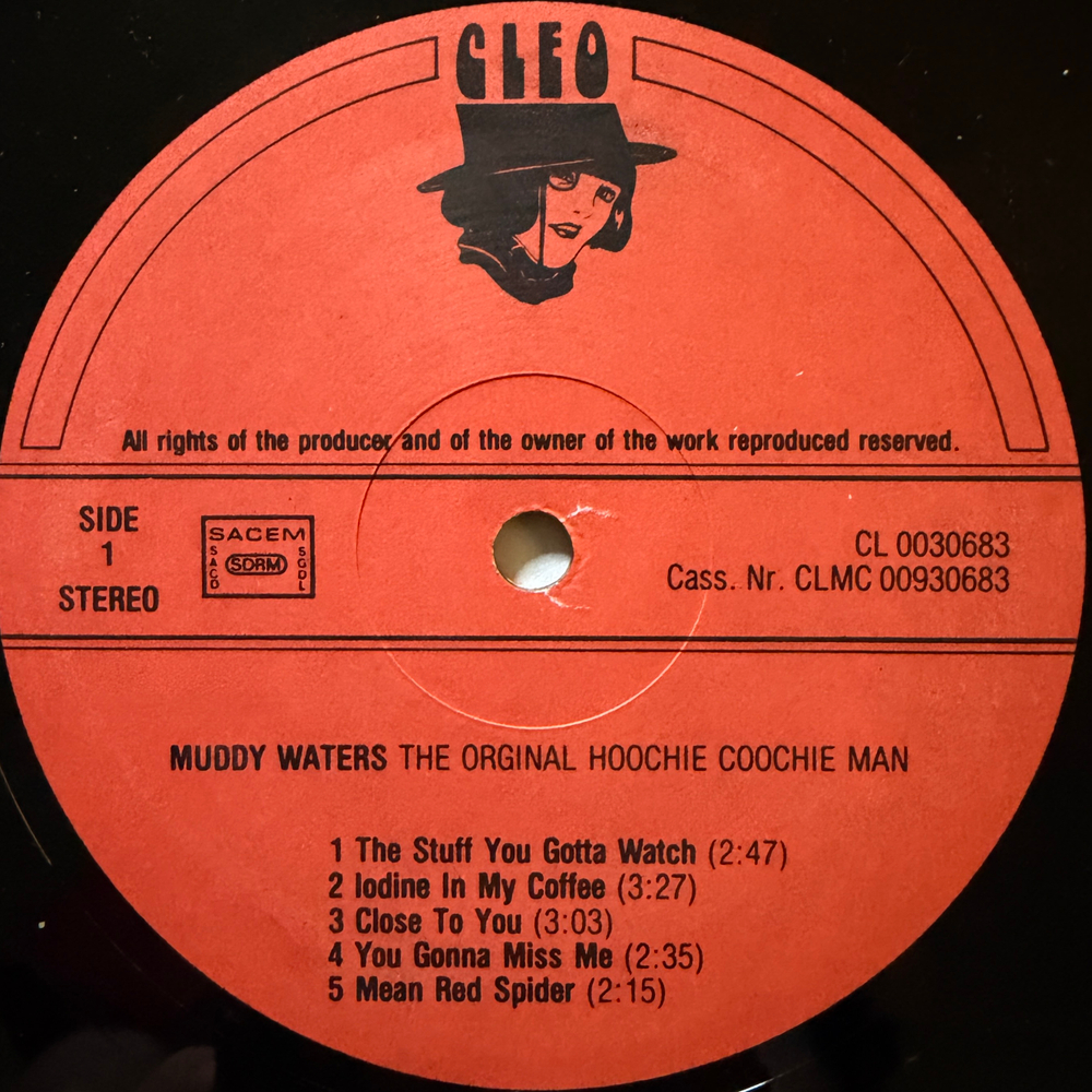 Muddy Waters ‎– The Original Hoochie Coochie Man (Франция)