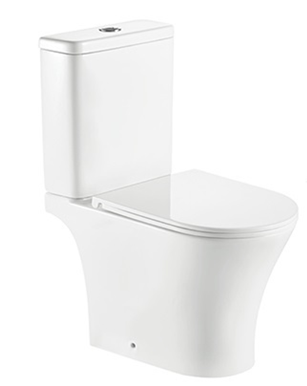 Унитаз-компакт Piano Ceramic PC-224 безободковый, дюропласт, микролифт