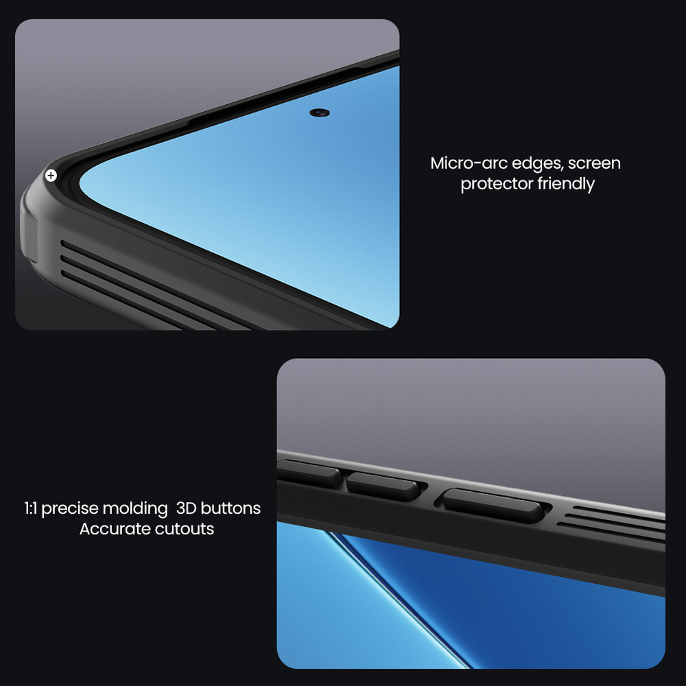 Чехол от Nillkin для Xiaomi 15T, серия CamShield Pro Case (защитная сдвижная шторка для камеры)