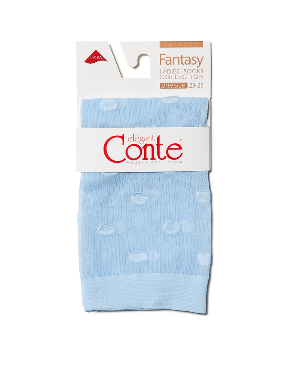 CONTE FANTASY 20 Носки в горошек