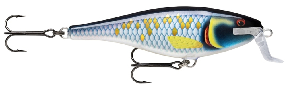 Воблер RAPALA Super Shad Rap 14 /SCRB /плавающий/ 1,5-2,7м, 14см, 45гр
