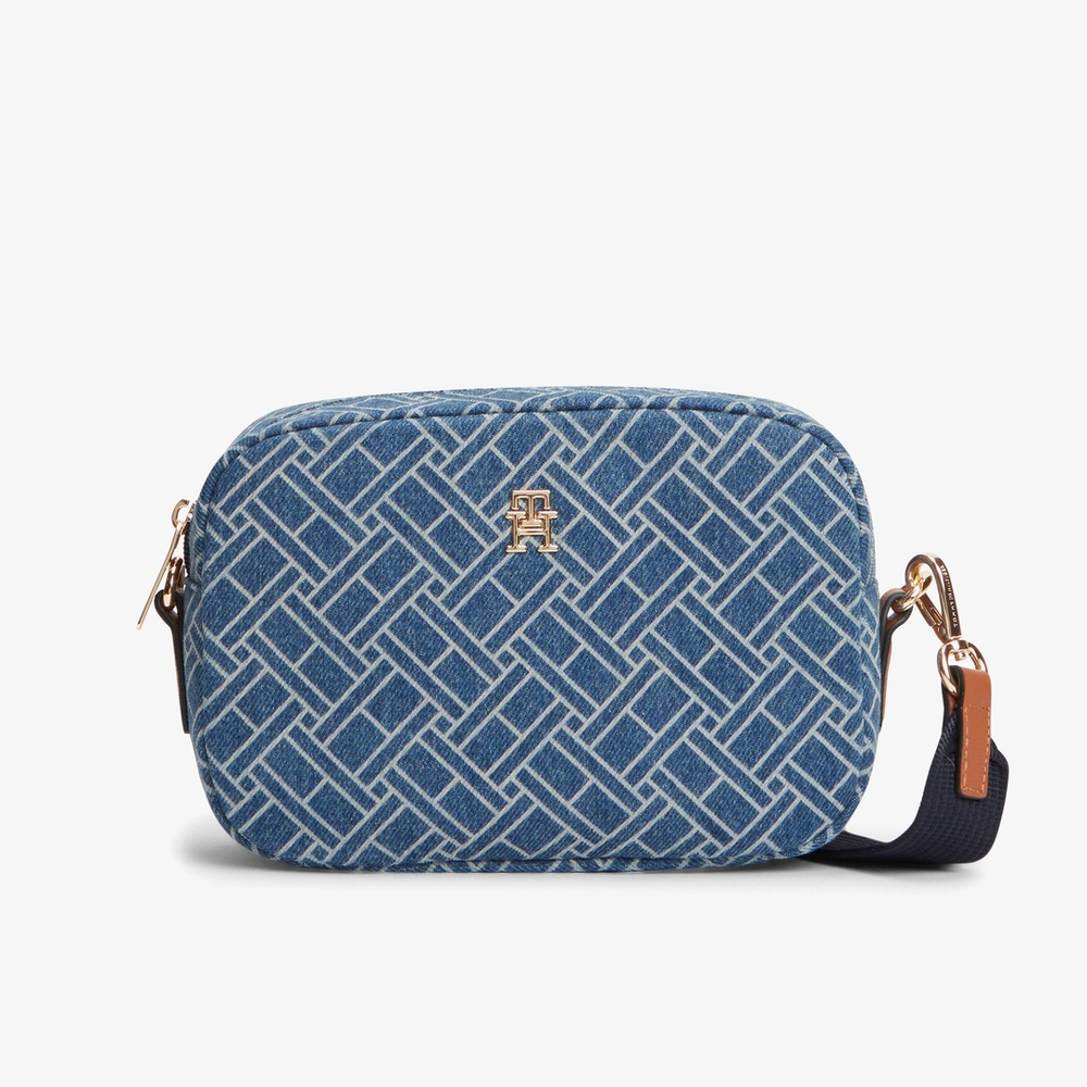 Сумка TOMMY HILFIGER POPETTE CAMERA BAG DENIM FLAG