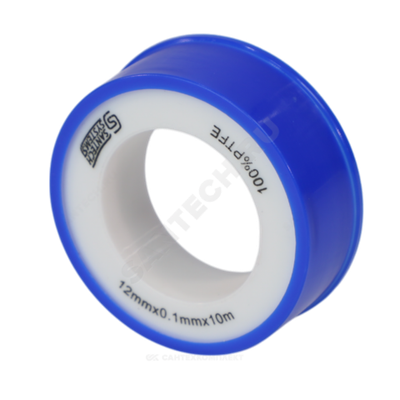 Лента ФУМ PTFE 12ммх0,1ммх10м катушка среда: вода SantechSystems