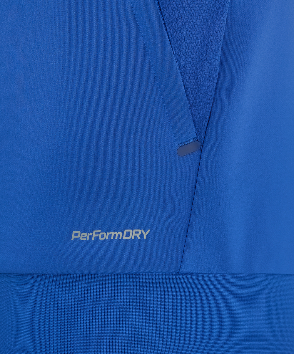 Джемпер тренировочный на молнии JÖGEL PREMIER PerFormDRY Training FZ Jacket, синий