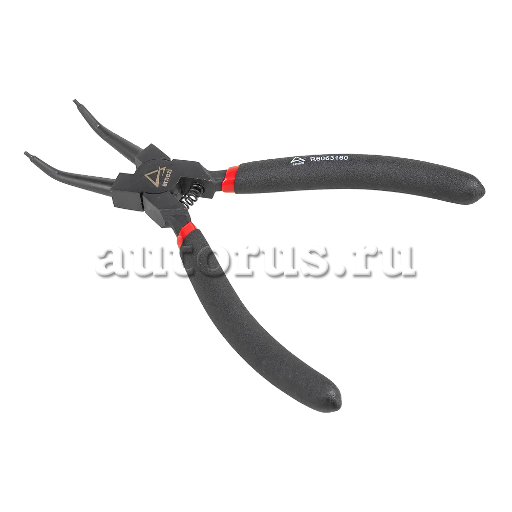 Съемник внутренних стопорных колец 160 мм, загнутый ARNEZI R6063160