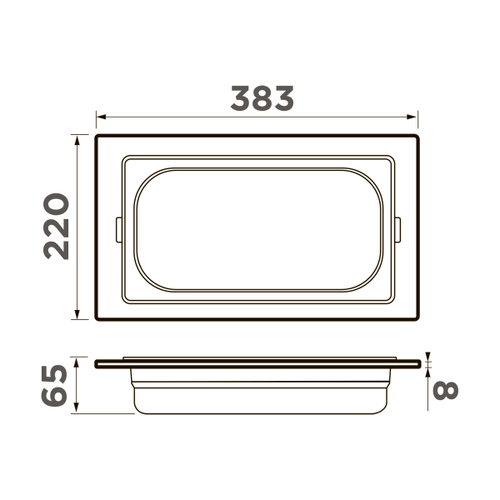 Контейнер Omoikiri DC-05-1-LG