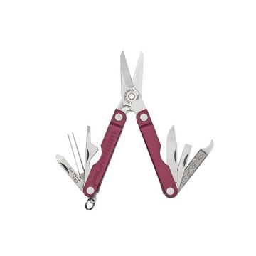 Мультитул-брелок Leatherman Мод. MICRA CHERRY (10 инструментов)(6,5см)(51г.)