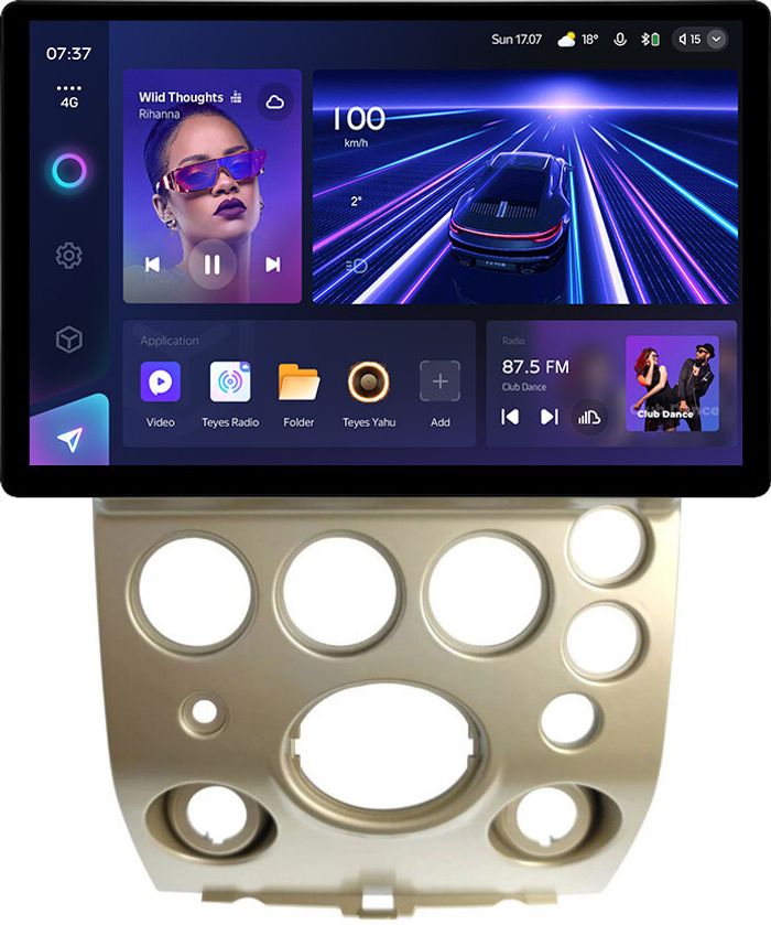 Магнитола для Infiniti QX56 JA60 2004-2007 (поддержка Bose) - Teyes CC3-2K монитор 13" 2K QLED на Android 10, Быстрая, 4G SIM-слот, CarPlay