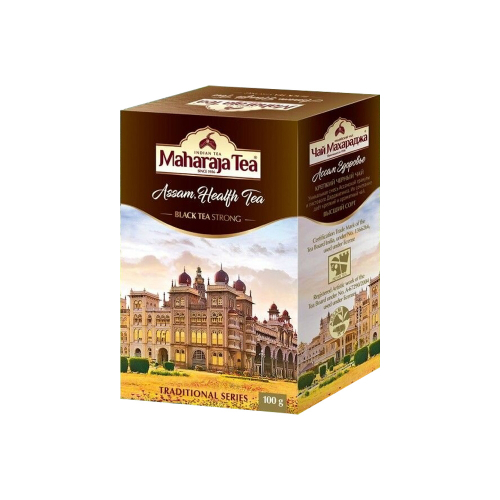 Черный чай для здоровья (black tea) Maharaja Tea | Махараджа Ти 100г