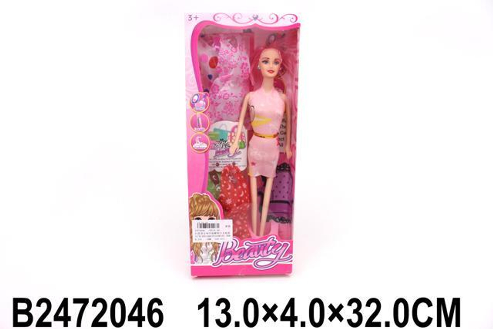Кукла тип Модель с аксессуарами, коробка 9313-45