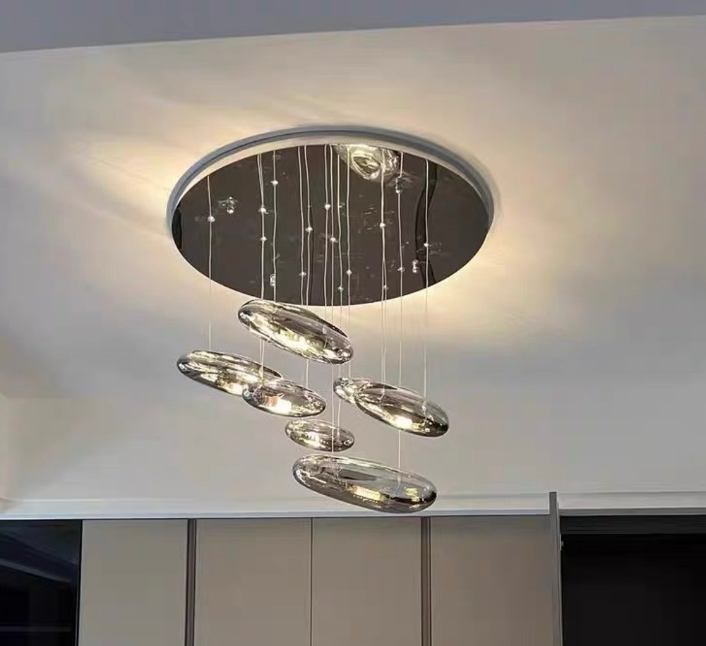 Ceiling design lamp Mercury by Artemide (6 lampshades)