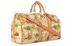 LOUIS VUITTON Keepall Bandouliere 50 Monogram Surfin Sand