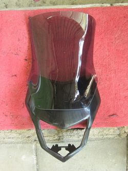 Windscreen, Windshield for Honda CRF250L-M, CRF300L (non LED), 2012-2021. Motoskill
