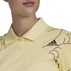 Женское поло Adidas Club Tennis Graphic Polo Shirt - almost yellow