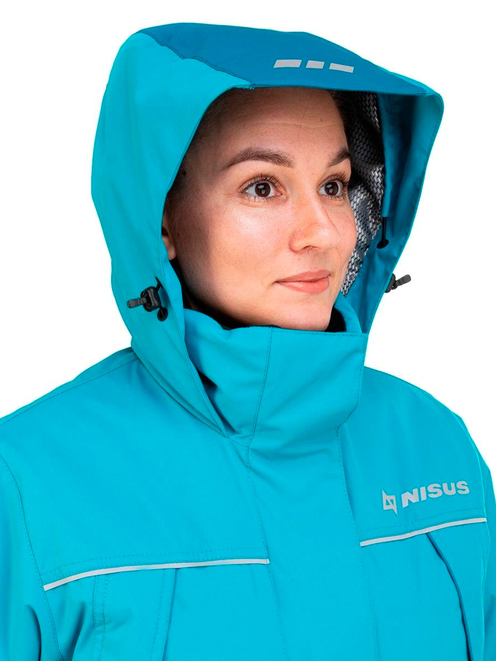Костюм зимний Nisus MIRA 15/15 К, фуксия/серый, Шелтер до -40С, размер XL (T-M-XL-50-170-F)