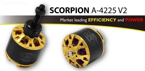 Двигатель SCORPION A-4225-250kv V2