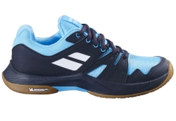 Детские кроссовки для бадминтона Babolat Shadow Team 2 Junior- black/blue