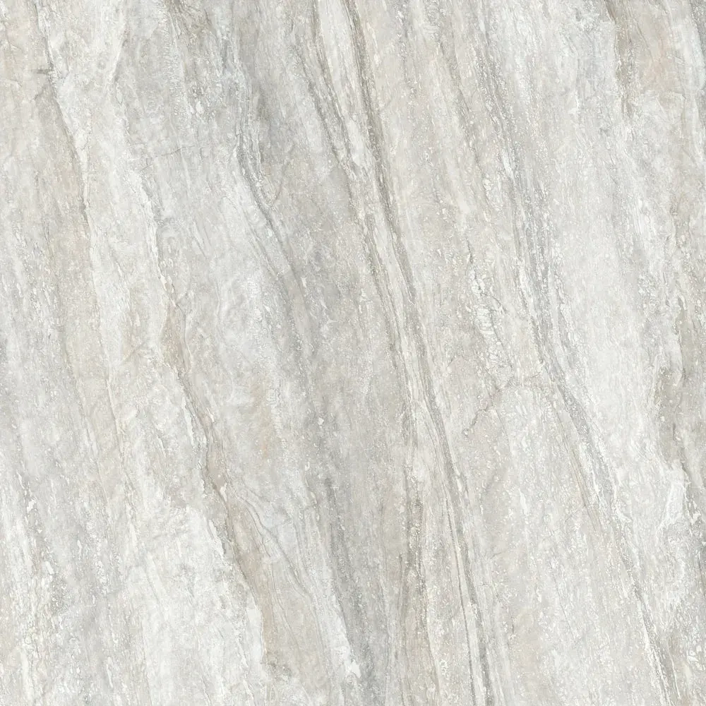 Керамогранит Alma Ceramica GFU04TVT74R Travertino 60x60 серый сахарный под камень