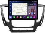 Магнитола для Mitsubishi Pajero Sport 3 2016-2020 АКПП (поддержка 360, климата и БК) - FarCar S500+TS105 монитор 13" 2K QLED на Android 14, Быстрая, CarPlay, 4G SIM-слот