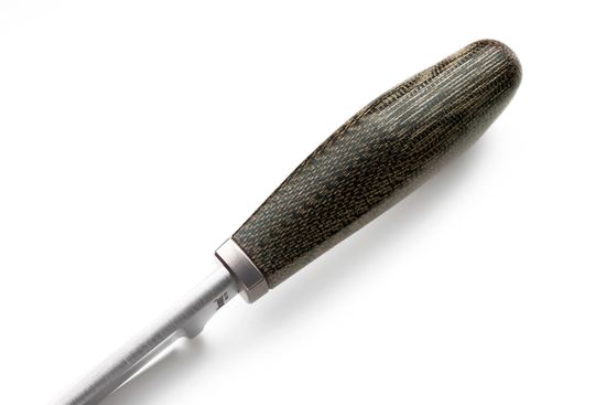 Нож фиксированный Lion Steel Willy - сталь М390, рукоять микарта, ножны кожа