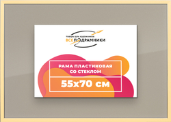 Рамка 55x70 для постера и фотографий