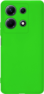 Мягкий Soft Touch чехол из силикона для INFINIX NOTE 30 (не 5G,PRO,VIP) с бархатной подкладкой
