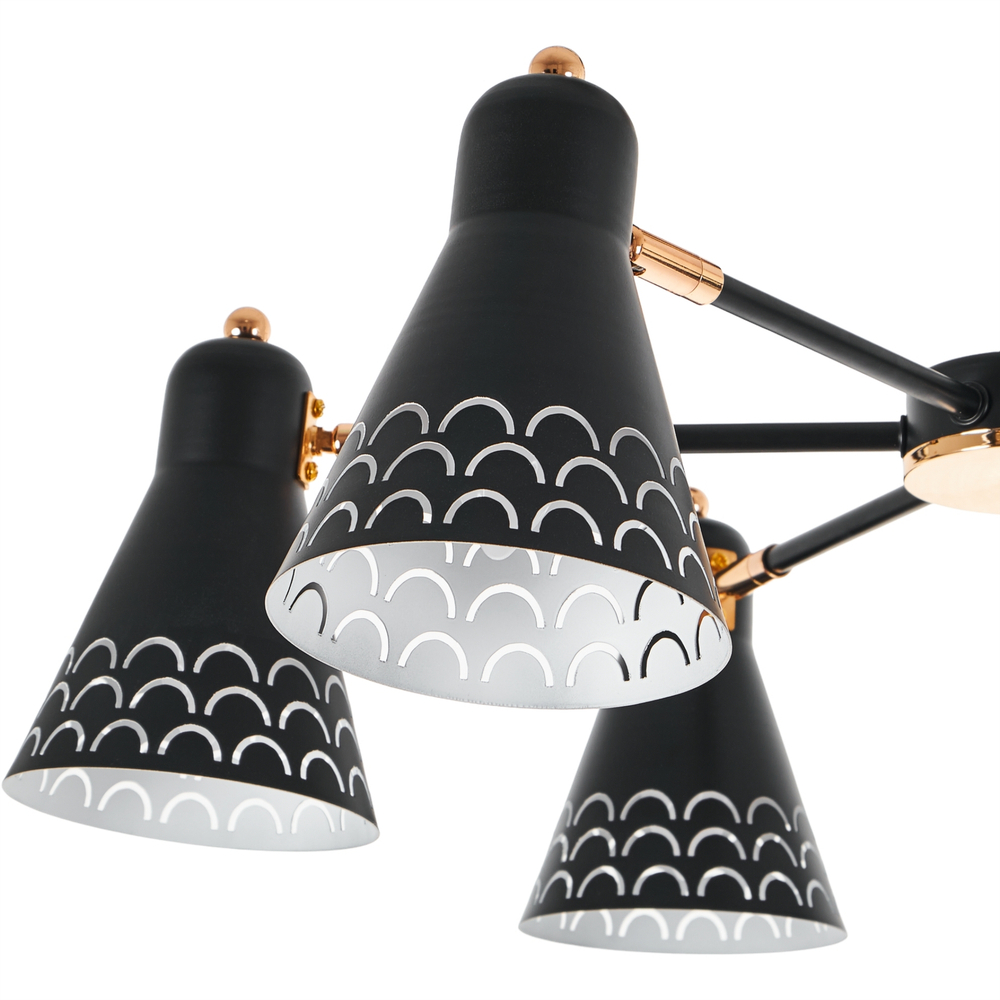 Потолочная люстра на штанге MyFar Chilly MR1531-6C