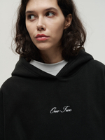 Drawstring Hoodie Black